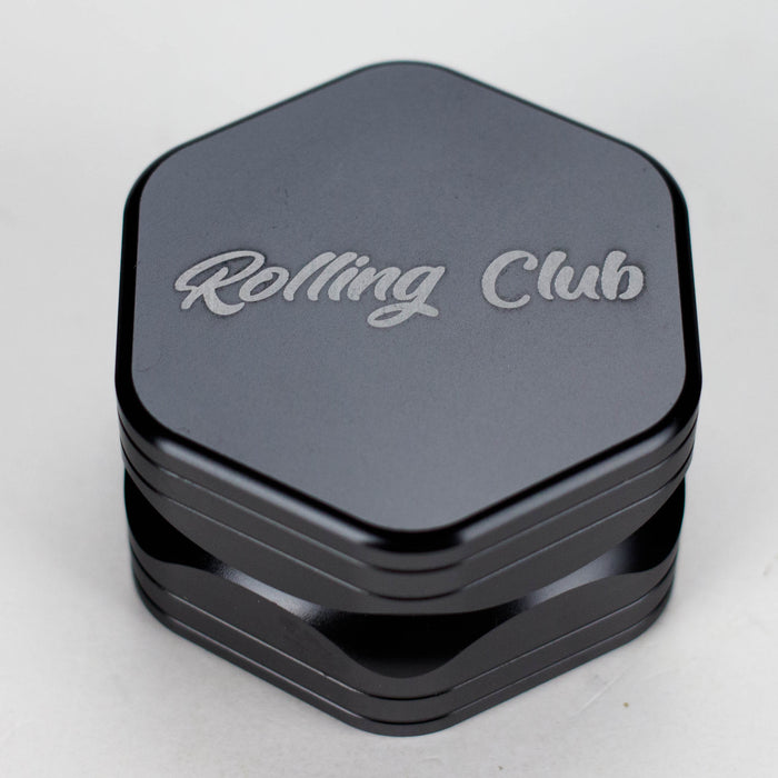 Rolling Club | 2.5" 2 Piece Hex Grinder Regular Maq Distributors