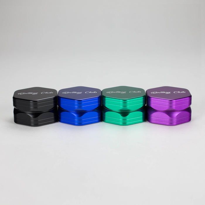 Rolling Club | 2.5" 2 Piece Hex Grinder Regular Maq Distributors