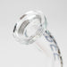 Tree Glass | 9" Glass Rig Cluster Perc with Banger Rig Maq Distributors