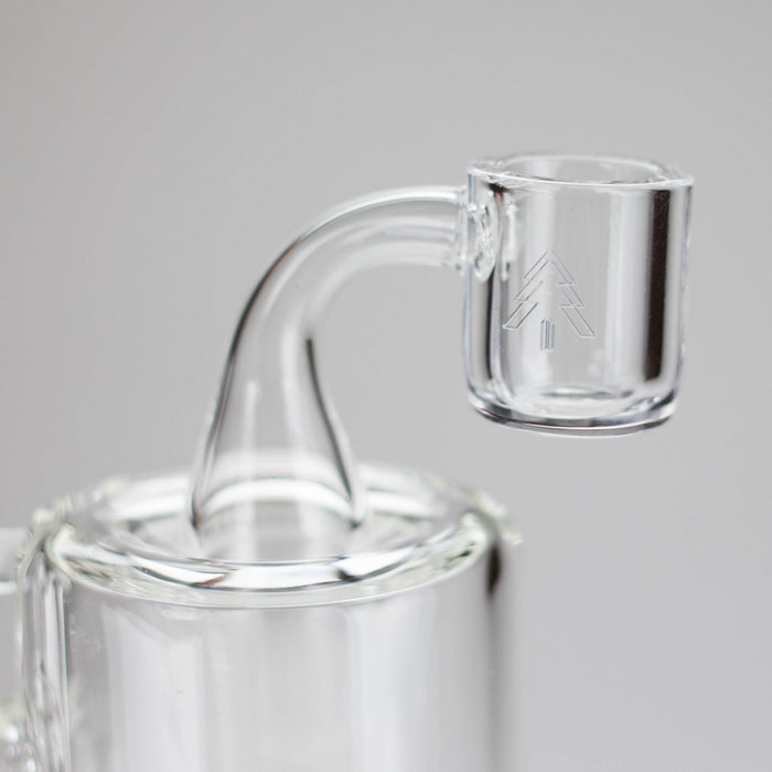 Tree Glass | 9" Glass Rig Cluster Perc with Banger Rig Maq Distributors