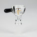 Tech Tubes | Signature 19mm Glass Bowl Bongs Accessories Maq Distributors Black