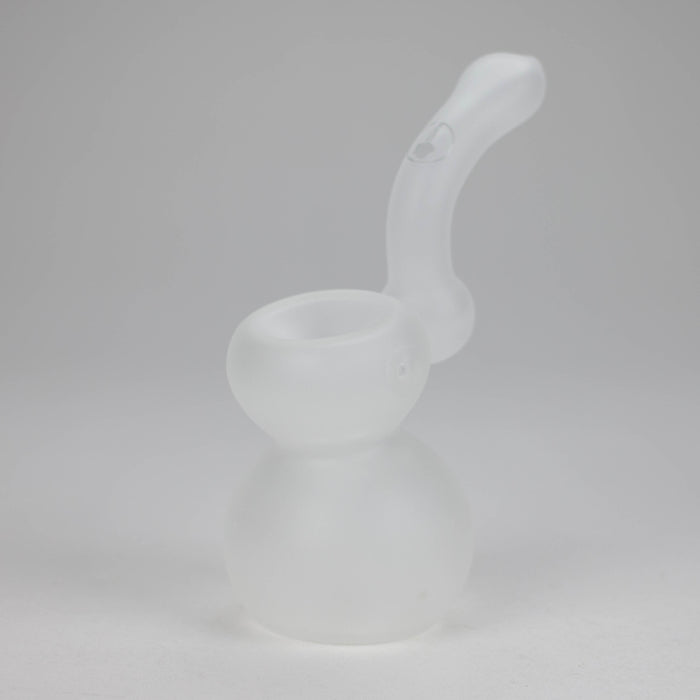 Tree Glass | 7" Showerhead Sherlock Glass Bubbler Glass Hand Pipe Maq Distributors Frosted
