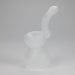 Tree Glass | 7" Showerhead Sherlock Glass Bubbler Glass Hand Pipe Maq Distributors Frosted