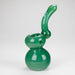 Tree Glass | 7" Showerhead Sherlock Glass Bubbler Glass Hand Pipe Maq Distributors Jade Green