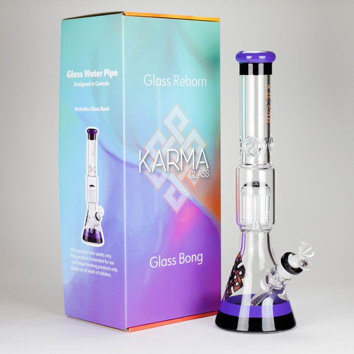 Karma | 17" Tree Purps Glass Bong Other Shaped Bong Maq Distributors