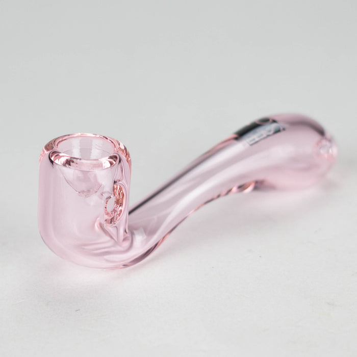 BoroSci | 4" Mini Sherlock Glass Pipe Glass Hand Pipe Maq Distributors