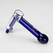 Tree Glass | 4.5" Thin Showerhead Hammer Glass Bubbler Glass Maq Distributors Blue