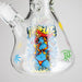 14" 7 mm Glass Bong With Pirate Design Glass Bong 777 Smoke