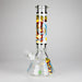 14" 7 mm Glass Bong With Pirate Design Glass Bong 777 Smoke Design2