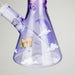 Z10" Glass Bong With The Butterfly Design Glass Bong 777 Smoke