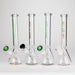 WellCann | 11" Beaker Glass Bong Glass Bong Smoking Cat Distribution