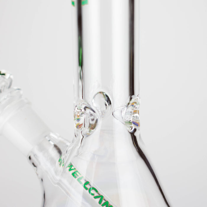 WellCann | 11" Beaker Glass Bong Glass Bong Smoking Cat Distribution