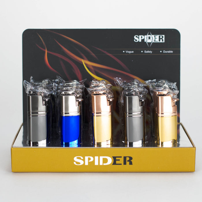 Spider | Refillable Torch Lighter [SP-379A] - 20/Display Lighters The MST