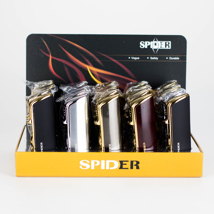 Spider | Refillable Torch Lighter with Cigar punch [SP-528] - 20/Display