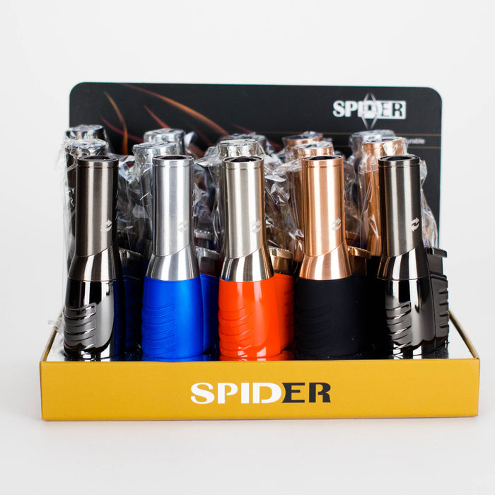 Spider | Refillable Rotatable angle Torch Lighter [SP-578] - 15/Display Lighters The MST