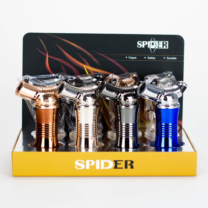 Spider | Refillable Torch Lighter [SP-565] - 8/Display