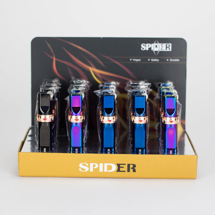 Spider | Refillable Torch Lighter [SP-633A] - 20/Display Lighters The MST