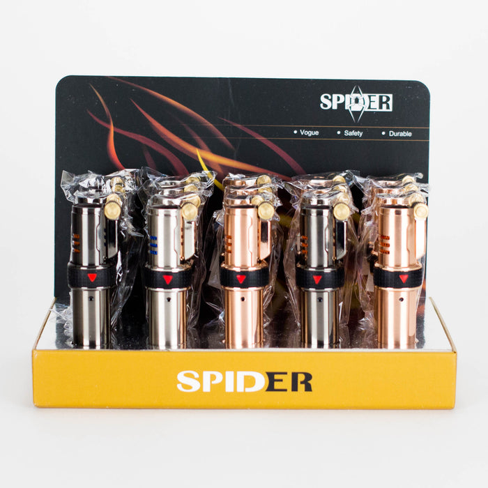Spider | Refillable Torch Lighter [SP-696] - 20/Display Lighters The MST