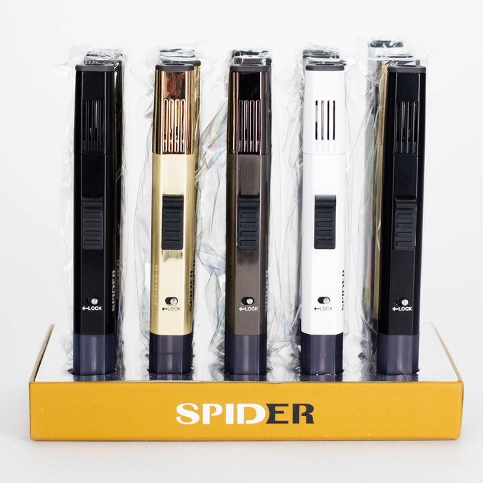 Spider | Refillable Torch Lighter [SP-323] - 20/Display Lighters The MST