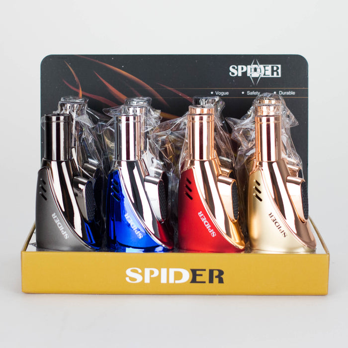 Spider | Refillable Torch Lighter [SP-991] - 12/Display Lighters The MST