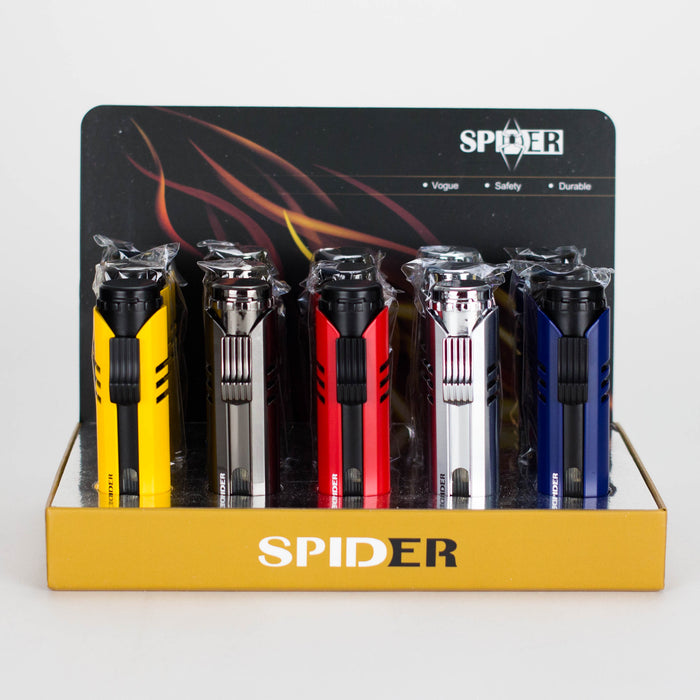 Spider | Refillable Torch Lighter [SP-582] - 15/Display Lighters The MST