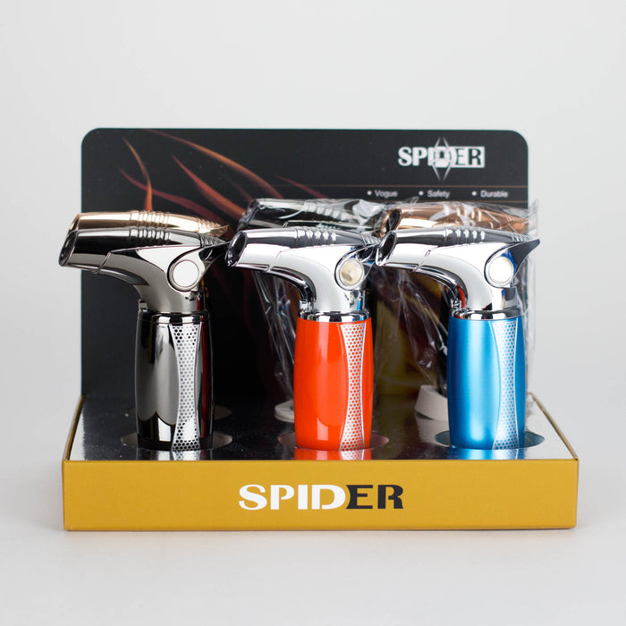 Spider | Refillable Torch Lighter [SP-969] - 6/Display Lighters The MST