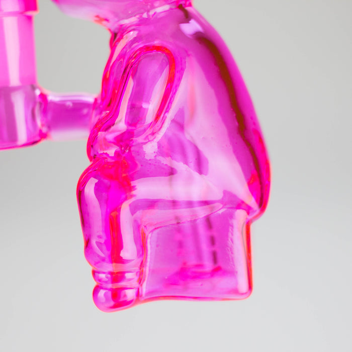6″ Pink Bunny Soft Glass Bong [HL011] Glass Bong Canadian Distributor