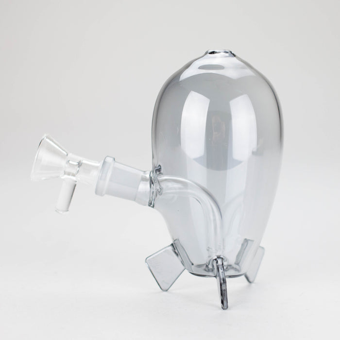 4″ Grey Rocket Glass Bong [XD022] Glass Bong Canadian Distributor