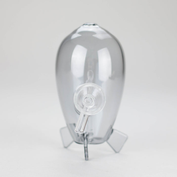 4″ Grey Rocket Glass Bong [XD022] Glass Bong Canadian Distributor