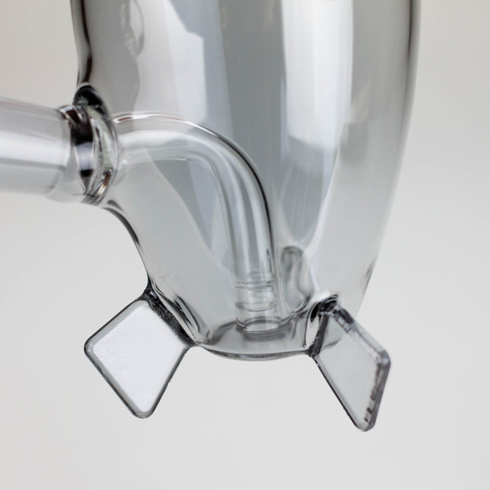 4″ Grey Rocket Glass Bong [XD022] Glass Bong Canadian Distributor