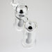 6″ Clyde Bubbler – Dual Chamber Glass Bong [DCK-018] Glass Bong Canadian Distributor