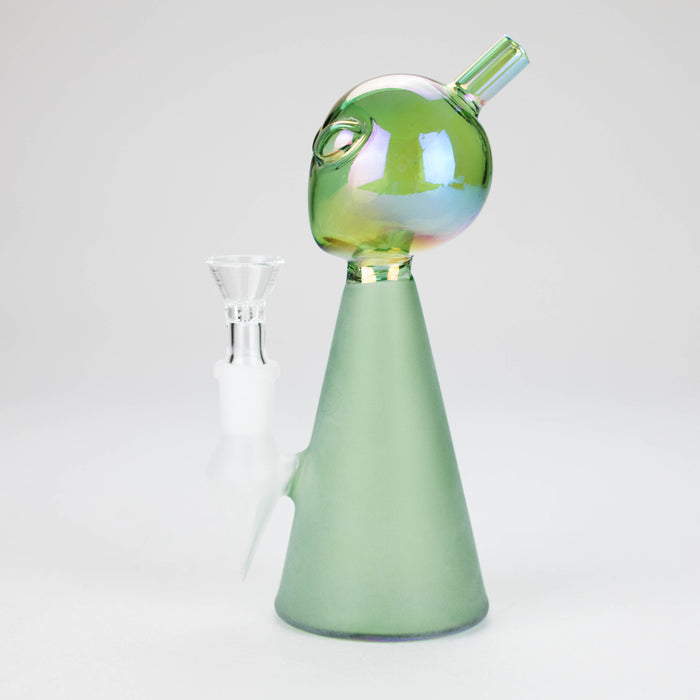 7″ Green Alien Glass Bong [XD020] Glass Bong Canadian Distributor