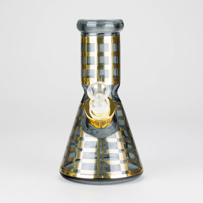 8" Soft glass beaker water bong [M08402] Glass Bong Canadian Distributor