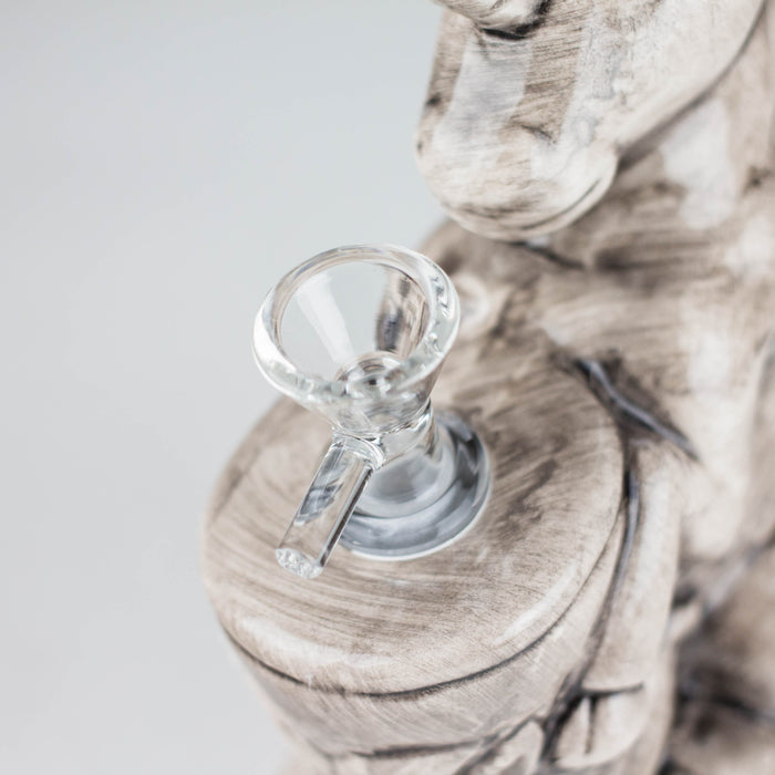 7" Sea Horse Design Ceramic Bong – Mythical Ocean-Inspired Collectible [ES089WP] Ceramic Bong Canadian Distributor