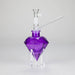 7″ Diamond Soft Glass Bong [DWP50] Glass Bong Canadian Distributor Purple
