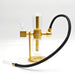 Fortune | 9" Mini Gravity Infuser [JC240412] Bongs Fortune Gold
