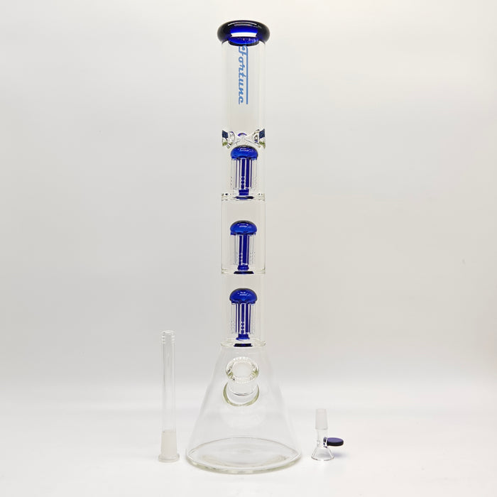 Fortune | 20" 7mm Tree Percolator Beaker [205007PC-BL] Glass Bong Fortune