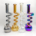Fortune | Electroplated Zig-Zag Zong 18" 7mm [Z185007E-1] Bongs Fortune