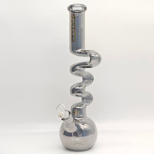 Fortune | Electroplated Zig-Zag Zong 18" 7mm [Z185007E-1] Bongs Fortune 1