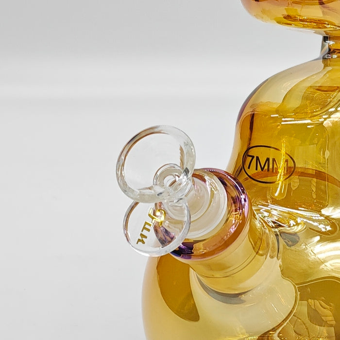 Fortune | Electroplated Zig-Zag Zong 18" 7mm [Z185007E-1] Bongs Fortune