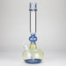 16″ Inside Out Jade Blue Color Tube Glass Bong [C2698] Glass Bong Canadian Distributor