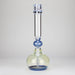 16″ Inside Out Jade Blue Color Tube Glass Bong [C2698] Glass Bong Canadian Distributor