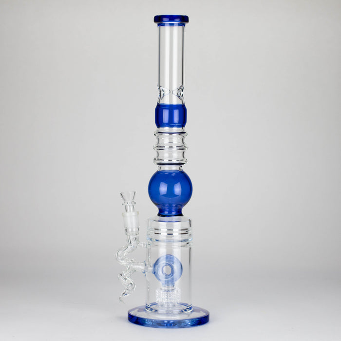 18.5″ Shower Head Perc Glass Water Bong [C2699] Glass Bong Canadian Distributor
