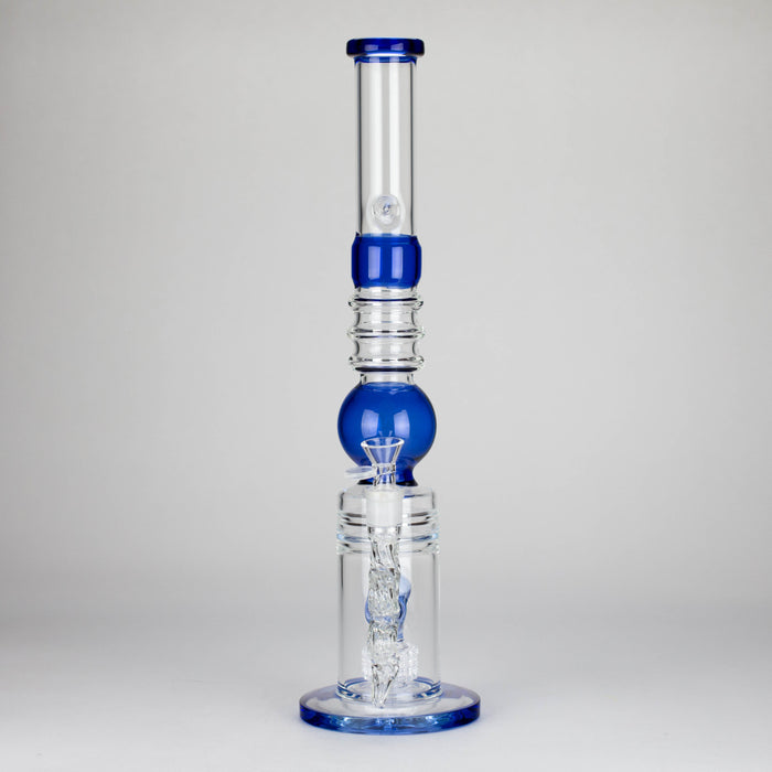 18.5″ Shower Head Perc Glass Water Bong [C2699] Glass Bong Canadian Distributor