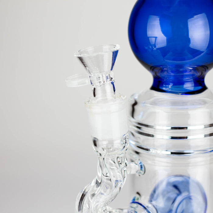 18.5″ Shower Head Perc Glass Water Bong [C2699] Glass Bong Canadian Distributor