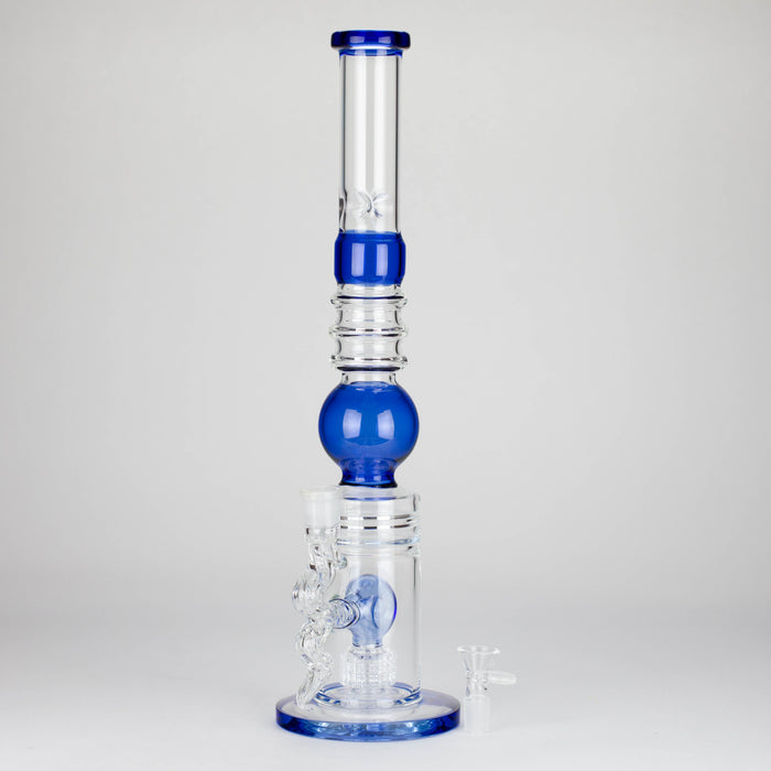 18.5″ Shower Head Perc Glass Water Bong [C2699] Glass Bong Canadian Distributor