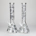 14″ Glow-in-the-Dark Glass Beaker Bong [C803x] Glass Bong Canadian Distributor