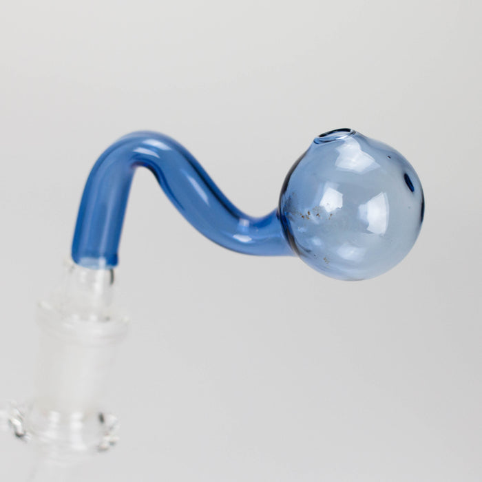 3.5″ U-Type Oil Burner Pipe – 14mm Glass Bubble Attachment [221021-2]