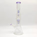 Fortune | 16" 7mm Double-Disk Percolator Beaker [1650PC-PK] Glass Bong Fortune