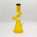 Fortune | Zig-Zag Zong 14" 7mm [Z145007] Glass Bong Fortune Yellow